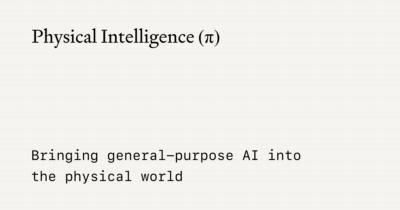 Physical Intelligence